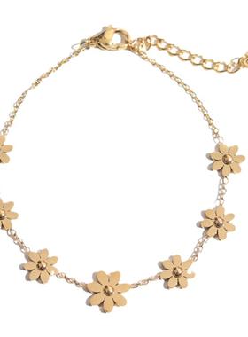 手链女小众设计清新雏菊简约闺蜜