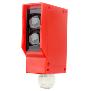 红外线感应漫反射光电开关防水远距离工程洗车轮机车辆人体传感器