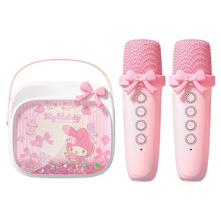 2026新款三丽鸥唱歌话筒音响一体麦克风蓝牙无线儿童8岁6女孩玩具