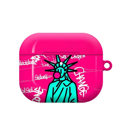 复古美式自由女神耳机壳