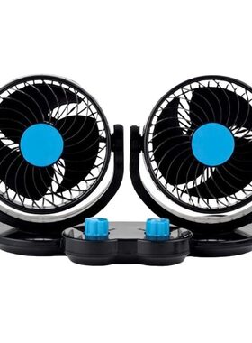车载电风扇风扇大货车24v伏12v制冷散热小面包车车用强力汽车usb