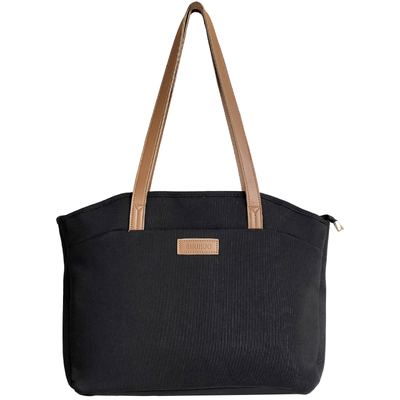 喜凡你单肩简约韩版多隔层托特包