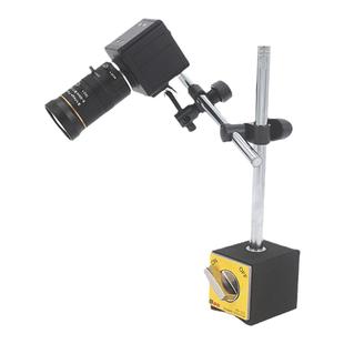 PDOK工业相机景深数码镜头CCD视频放大镜磁性支架工业电子五金注塑模具加工监视觉控器百分表开关磁力表坐