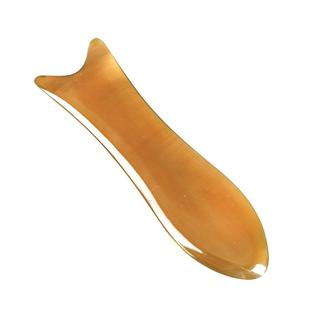 牦牛角板鱼型刮痧板脸部专用工具鱼形眼部刮痧板面部美容全身通用