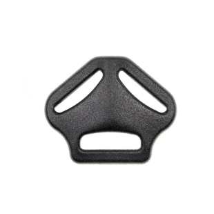 YKK扣具 LA16RH 分带片 织带三向固定扣 安全帽扣件 DIY改装配件