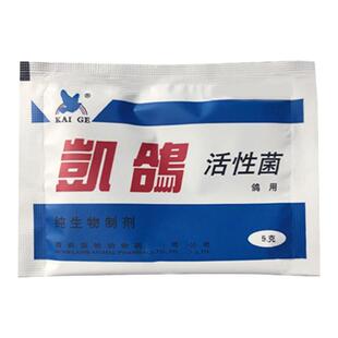 凯鸽活性菌加强型 防水便促消化助吸收健胃整肠预防嗉囊炎 5克/包
