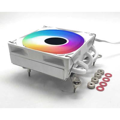 冰深4热管超薄下压吹温控静音1700CPU散热器AMDITX一体机风扇115X