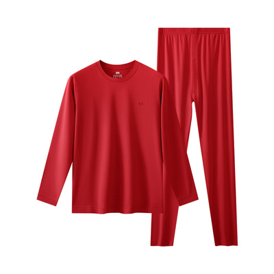 莫代尔红色本命年内衣套装情侣