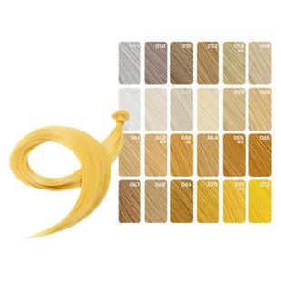 ND家毛娘万用发排049-072色cos假发料发片亚麻金黄棕粉橙橘白bjd