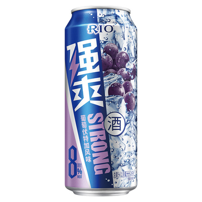 RIO锐澳强爽8度500ml+乌苏500ml