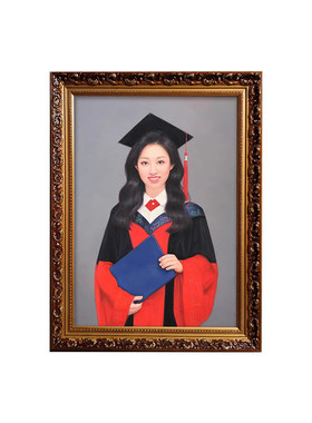 油画定制人像肖像画代画风景宠物
