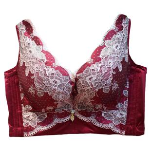 清货 80B 75A 6排扣厚杯小胸文胸聚拢显大收副乳调整型内衣女