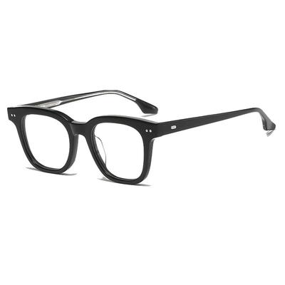 新款GM黑框板材眼镜可配近视有度数kubo素颜unac防蓝光lutt眼睛框