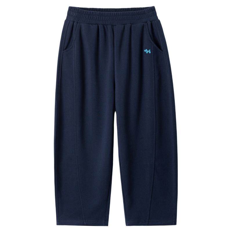 Bluem男童裤子儿童长裤春秋新款卫裤青少年运动裤男孩弯刀裤耐磨