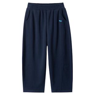 Bluem男童裤子儿童长裤春秋新款卫裤青少年运动裤男孩弯刀裤耐磨