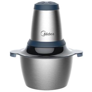 美的绞肉机家用料理机搅拌机多功能小型全自动饺馅绞肉辅食烹饪机