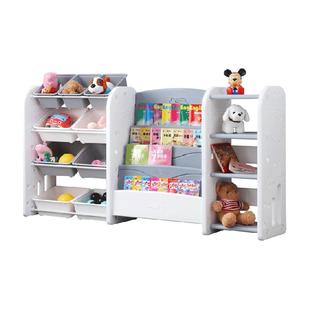 lunastory儿童绘本架宝宝玩具收纳架储物柜置物架书架儿童礼物