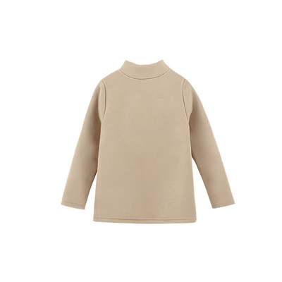 韩货儿童加绒打底衫保暖加厚一体