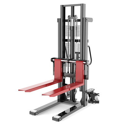 颉鹰手动堆高车液压叉车装卸车