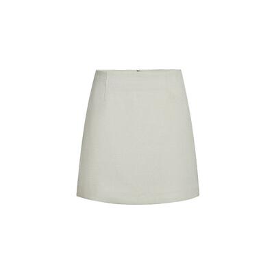 FIVE PLUS小香风半身裙女千金通勤A字裙短裙子高腰2026新款女春装