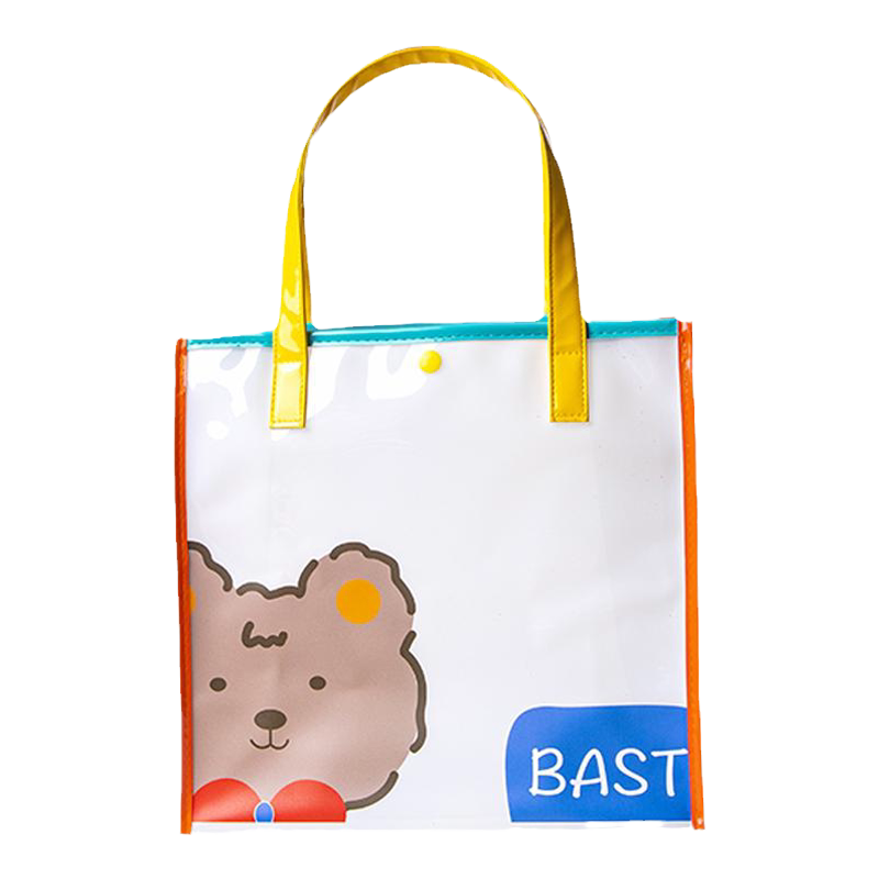 尚盈bast熊透明手提果冻包