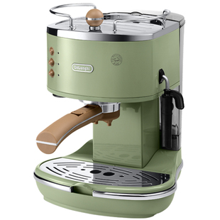 Delonghi/德龙 ECO310复古半自动咖啡机EC235意式泵压式家用
