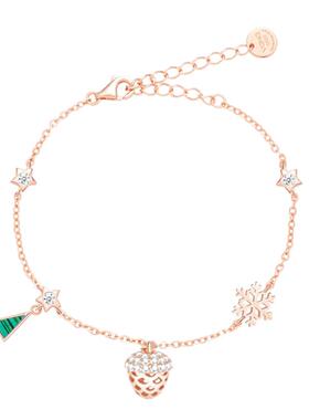 摩天轮vana女纯银松果手链礼物