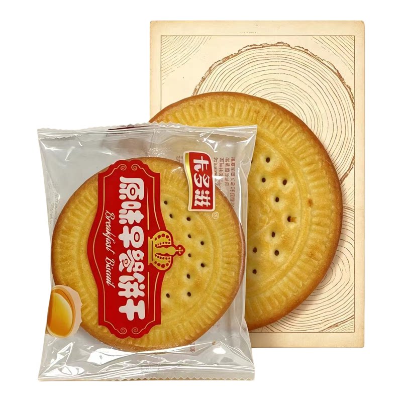 卡多滋原味饼干轻薄酥脆麦香浓郁