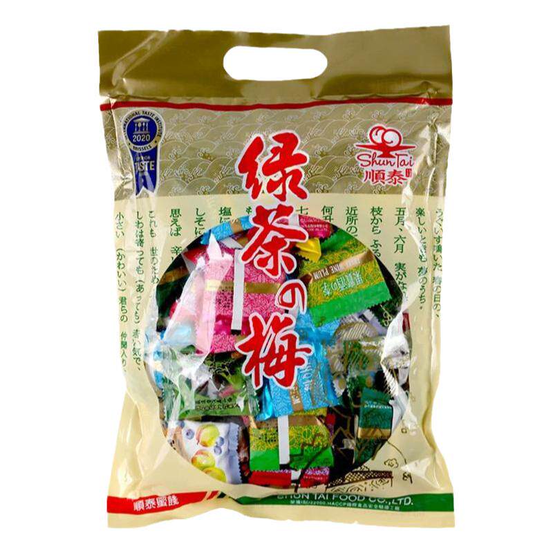 明星同款台湾顺泰绿茶的梅蜜饯