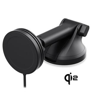 iOttie Qi2磁吸散热2025新款15w快充车载仪表台导航支架适用苹果