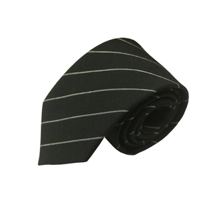 领带男韩版蓝色7.5CM正装职业商务复古休闲个性百搭黑灰白条纹