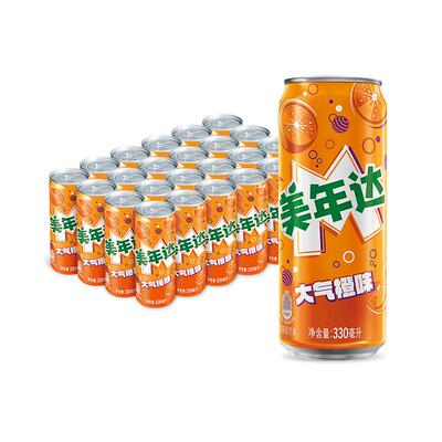 百事可乐美年达橙味