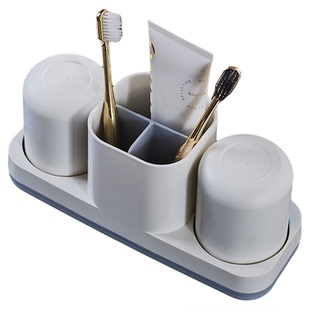 bdo漱口杯置物架家用洗漱杯套装牙缸牙膏牙刷杯情侣刷牙杯子一对