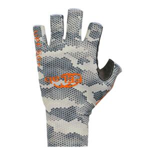 新款RVVR冰丝手套路亚防晒钓鱼手套五指路夏季透气防护速干