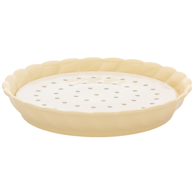 创意双层盘子控油沥水饺子专用盘