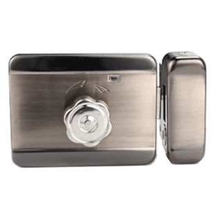 楼宇单元电控锁家用防盗门电机锁出租屋小区铁门断电停电开锁刷卡