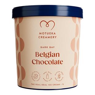 Motueka Creamery莫图依卡新西兰进口巧克力味冰淇淋纯动物奶油1L
