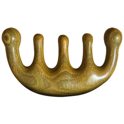 微瑕疵绿檀木梳经络按摩梳梳特价