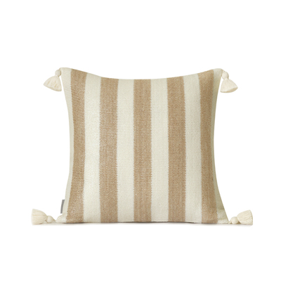 澜品『岁忆』棉麻编织吊穗抱枕