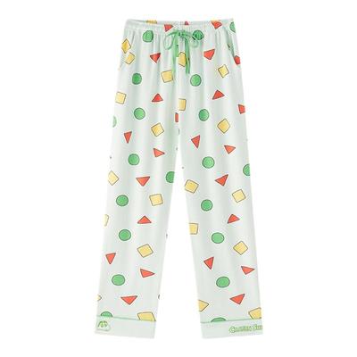 BE纯棉蜡笔小新联名睡裤长裤女秋