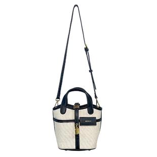 MOXILILI莫西里里时尚新款mini菜篮子包女手提袋手拎水桶包帆布包