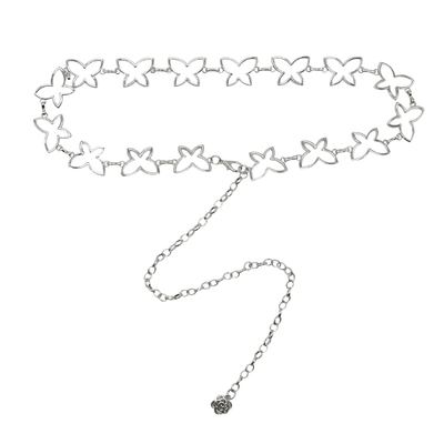 法式气质细腰带链配封百搭串珠