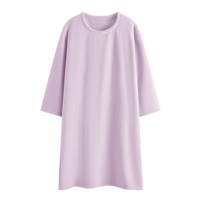 半边绒睡裙女秋冬2025新款家居服