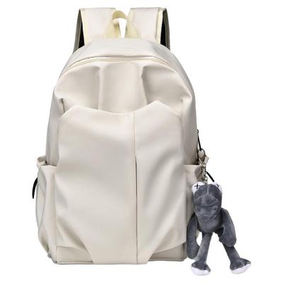 稻草人新款双肩包大容量防泼耐磨背包初中学生书包旅行电脑包女男