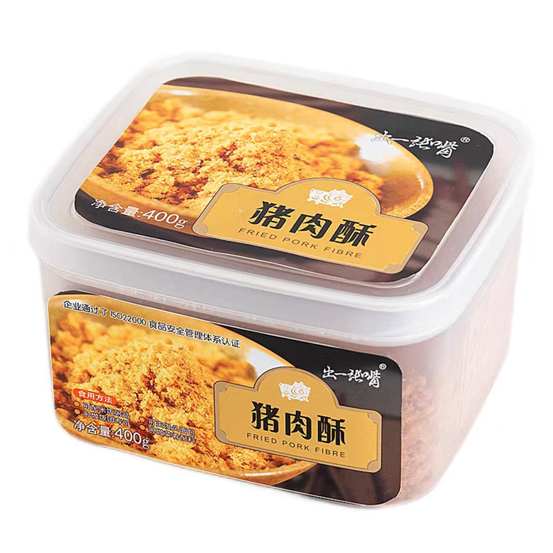台湾风味广达香猪肉酥400g