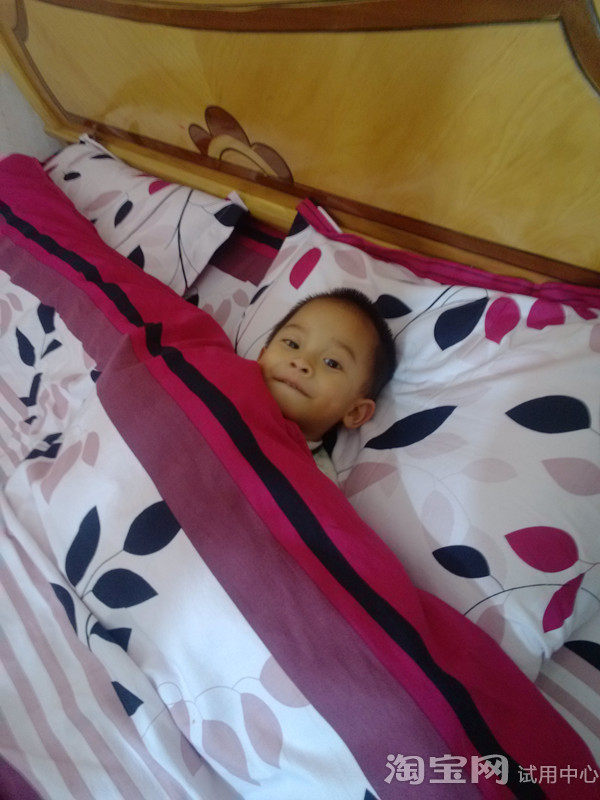 水星家纺全棉磨毛四件套双人加厚套件被套