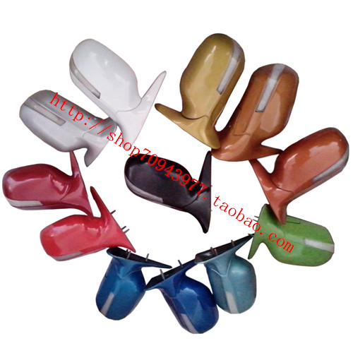 时风电动车汽车配件 GD04A GD04B反光镜 后视镜 车外后视镜 带漆