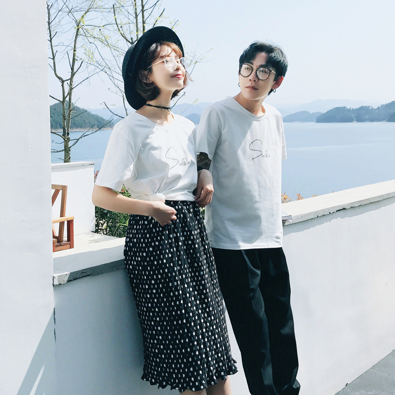 2017Ïļ¾Çé¶ÌÐäTÐôyou are my sunshine×Öĸӡ»¨Ñ§Éú°à·þÅÄÕÕ·þ