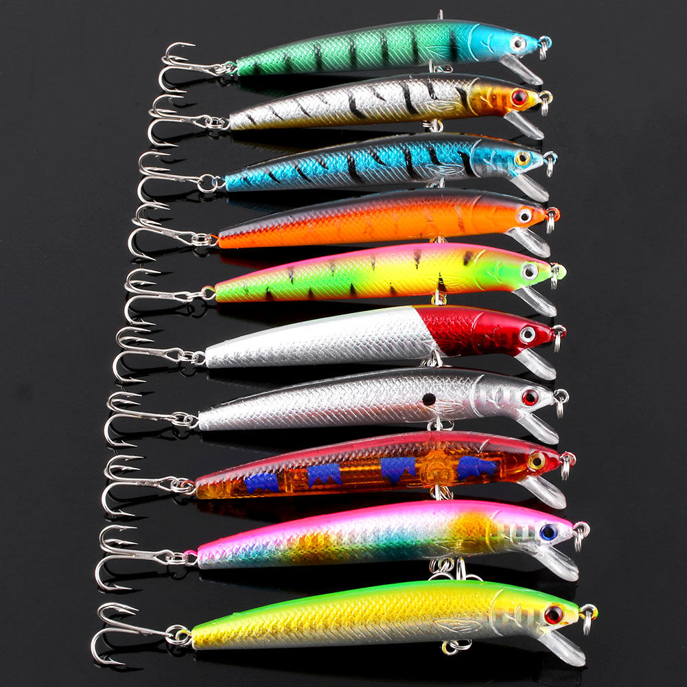 10pcs 9.5CM Length Fishing Lures Fish Crankbaits Hooks|ruв категории электронный словарь/электрический бумажных книг/канцелярские принадлежности, полиграфической продукции, Другие упаковка мешок - от Buy2taobao.com для оказания профессиональной услуги покупки агента Taobao