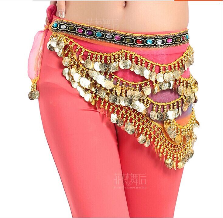 2018新款肚皮舞腰链金币臀链腰带臀巾时尚亮片加长加厚腰巾夏5005|ruв категории движение/йога/фитнес/фанаты товаров, танец/аэробика/гимнастика, танец живота, танец живота талии цепи - от Buy2taobao.com для оказания профессиональной услуги покупки агента Taobao